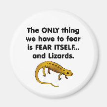 Fear Itself lizards 1 Fridge Magnet