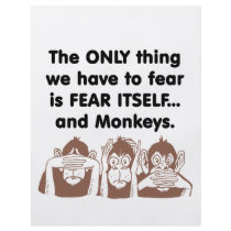 Fear Itself Monkeys Full Color Flyer