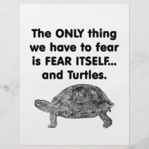 Fear Itself Turtles Flyer Design
