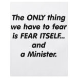 Fear minister flyers