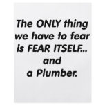 Fear Plumber flyers