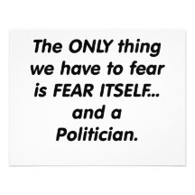 fear politician announcements