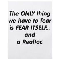 Fear Realtor Full Color Flyer