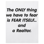 Fear Realtor flyers