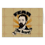 Fear the Beard, Funny Moustache Card