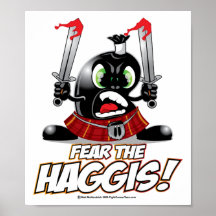 Fear the Haggis Posters