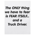 Fear Truck Driver flyers