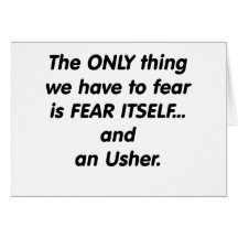 Fear Usher Cards