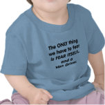 fear van driver t-shirts