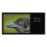 Fearless raven photo card