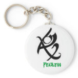 Fearless Rune Key Chains