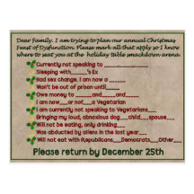 Feast of Dysfunction Postcards