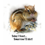 Feasting Chipmunk t-shirts
