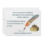 Feather Pen Announcement