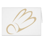 Feather Shuttlecock Icon for Badminton Cards