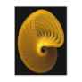 Feathered Pineapple Cornucopia Postcards
