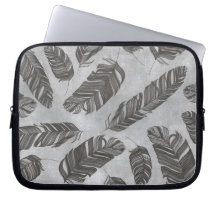 Featherful laptop sleeve