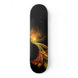 feathers of gold and fire skateboard decks