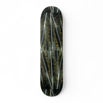 Feathery appearance of crinoid arms skateboard deck