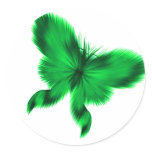 Feathery Butterfly 4 stickers