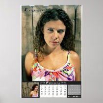 February 2009 Pin-up Poster