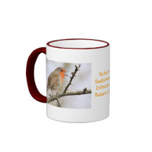 February Robin Mugs