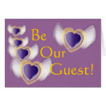 February's Birthday Invitation, -Customize Card
