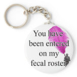 FecalRoster Keychain