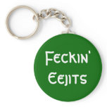 Feckin' Eejits keychains
