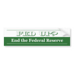 Fed Up! bumper stickers