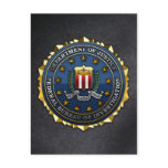 Federal Bureau of Investigation postcards