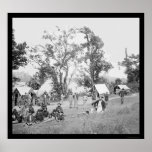 Federal Camp After the Battle of Chattanooga 1864 posters