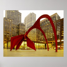 Federal Centre Plaza, Chicago, Illinois Poster