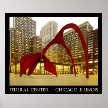 Federal Centre Plaza, Chicago, Illinois Print