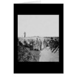 Federal Mortars Aimed at Fort Sumter 1865 Cards