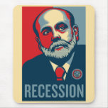 Federal Reserve Chair Ben Bernanke Mousepad