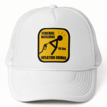 Federal Reserve Inflation Enema Mesh Hat