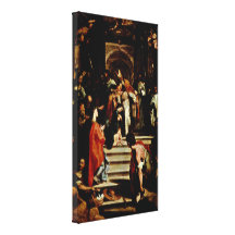 Federico Barocci - Presentation of the Virgin Gallery Wrap Canvas