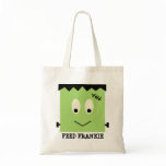 Feed Frankie green Halloween candy trick or treat bags