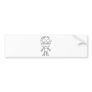 Feed Me Bot Bumper Stickers
