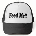 Feed me! hats