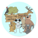 Feed the Animals stickers