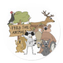 Feed the Animals stickers