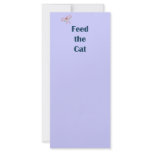 Feed the Cat Reminders rack cards