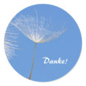 Feel free - Flying Dandelion seed stickers