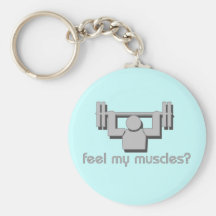 Feel My Muscles Keychain