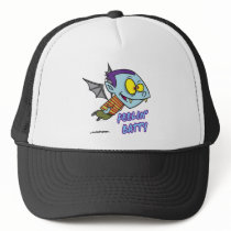 feeling batty funny vampire kid toon mesh hats