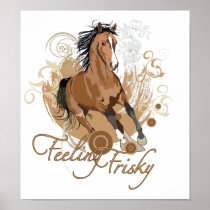 Feeling Frisky Print