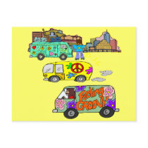 Feeling Groovy Baby Boomer Postcard