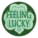 Feeling Lucky Celtic Knot Sticker